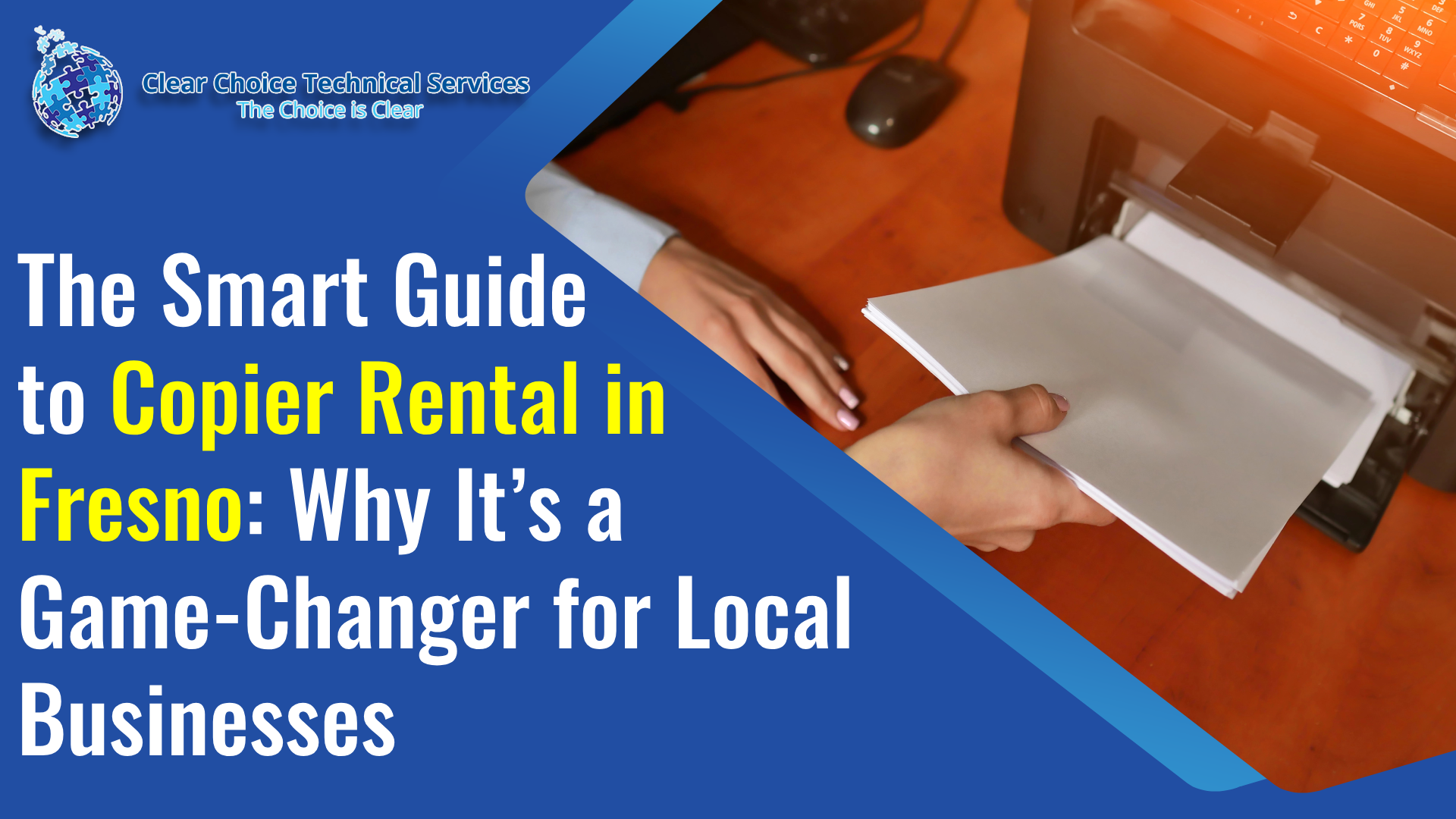 Read more about the article The Smart Guide to Copier Rental in Fresno: Why It’s a Game-Changer for Local Businesses