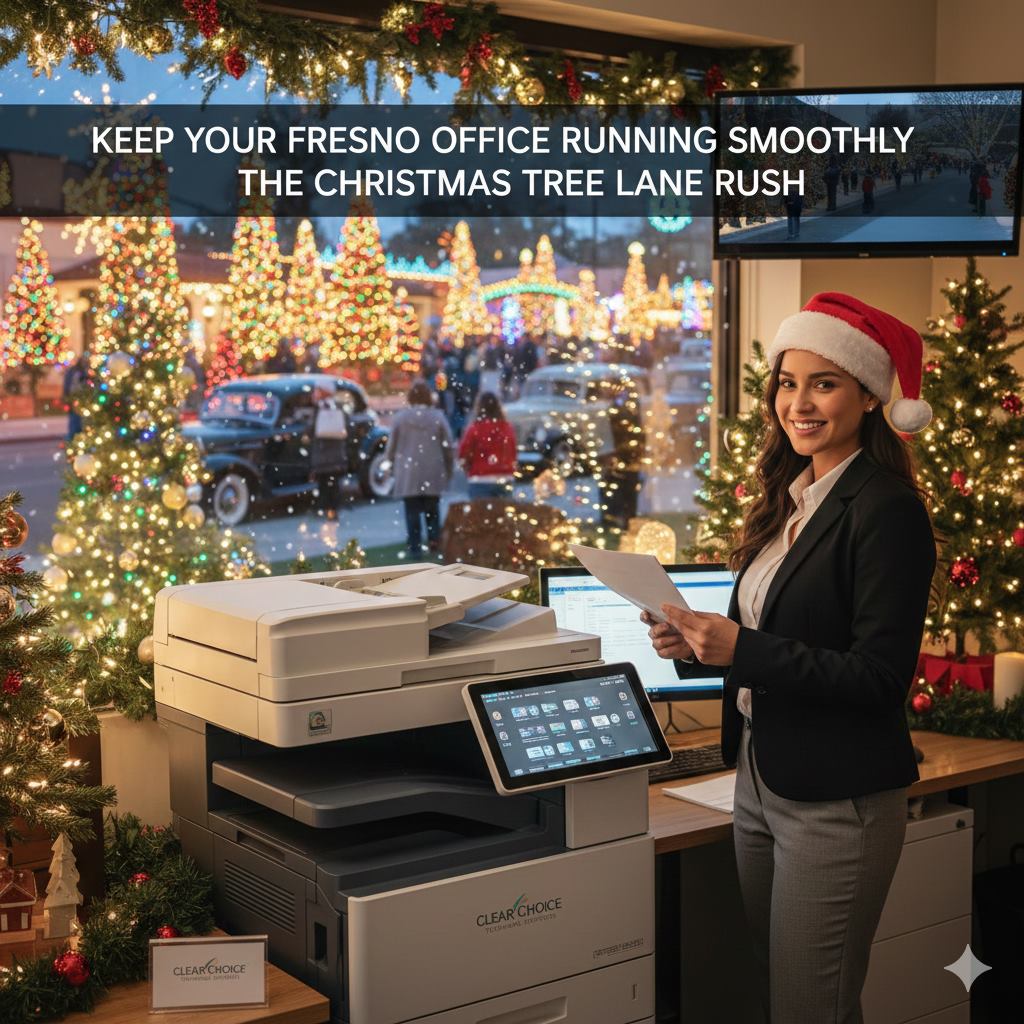Read more about the article Keep Your Fresno Office Running Smoothly During the Christmas Tree Lane Rush