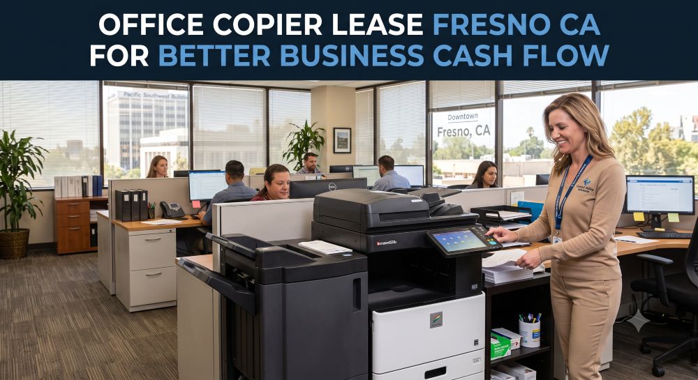 Read more about the article Office Copier Lease Fresno CA for Better Business Cash Flow